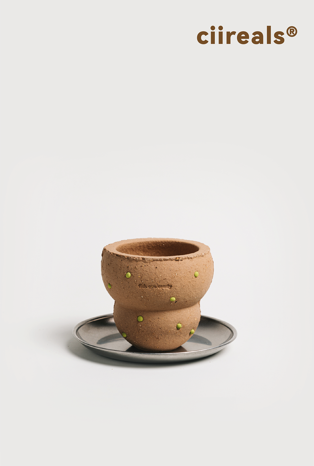 "Bagel" Pot (with Saucer)