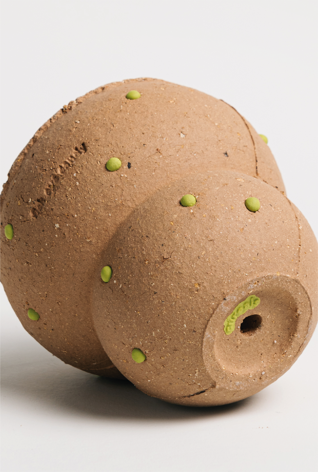 "Bagel" Pot (with Saucer)