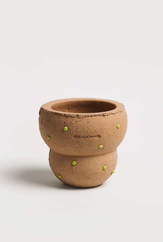 "Bagel" Pot (with Saucer)