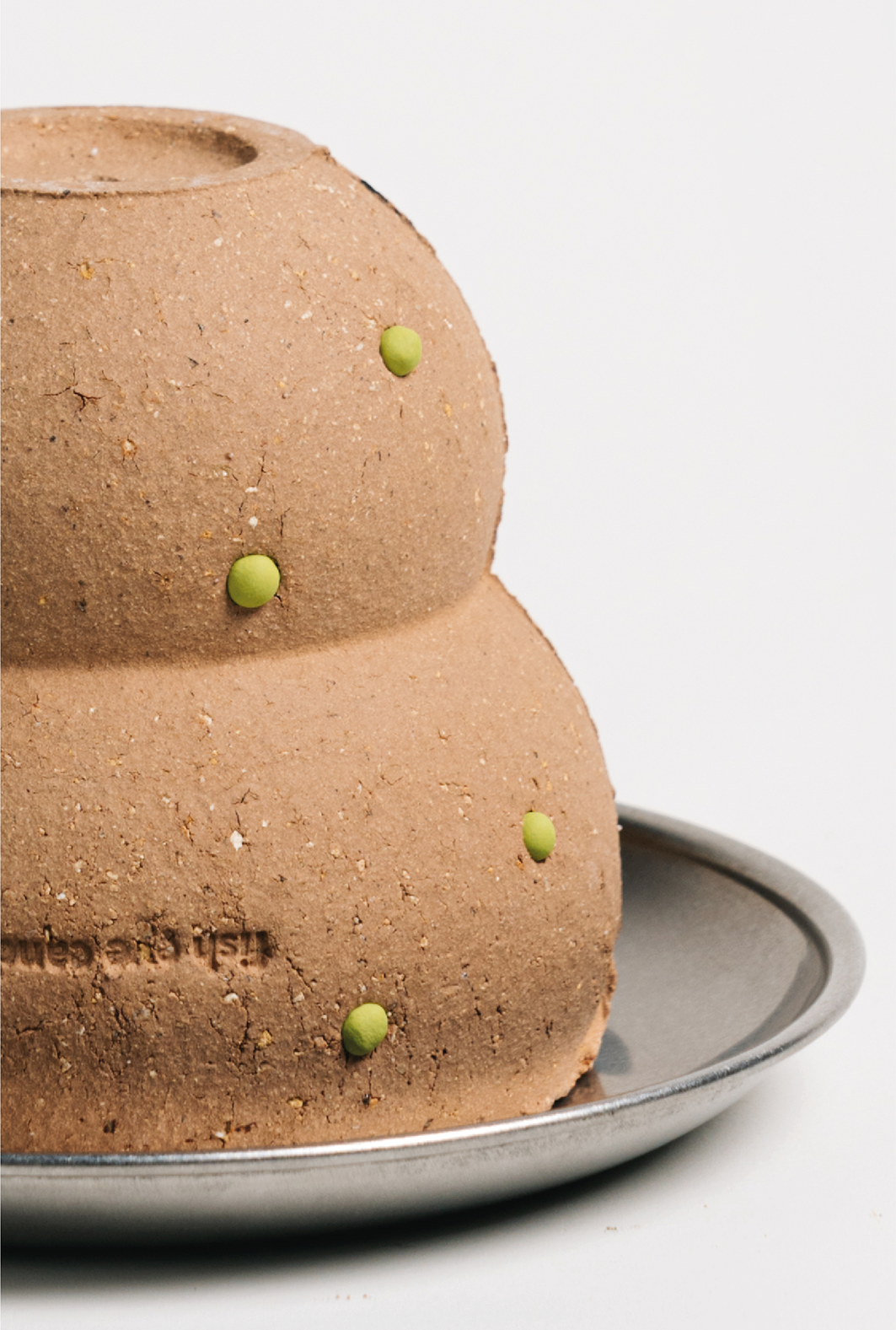 "Bagel" Pot (with Saucer)