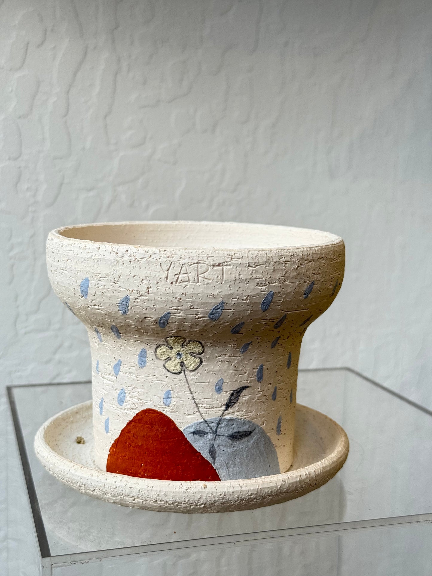 Yart pot - flower