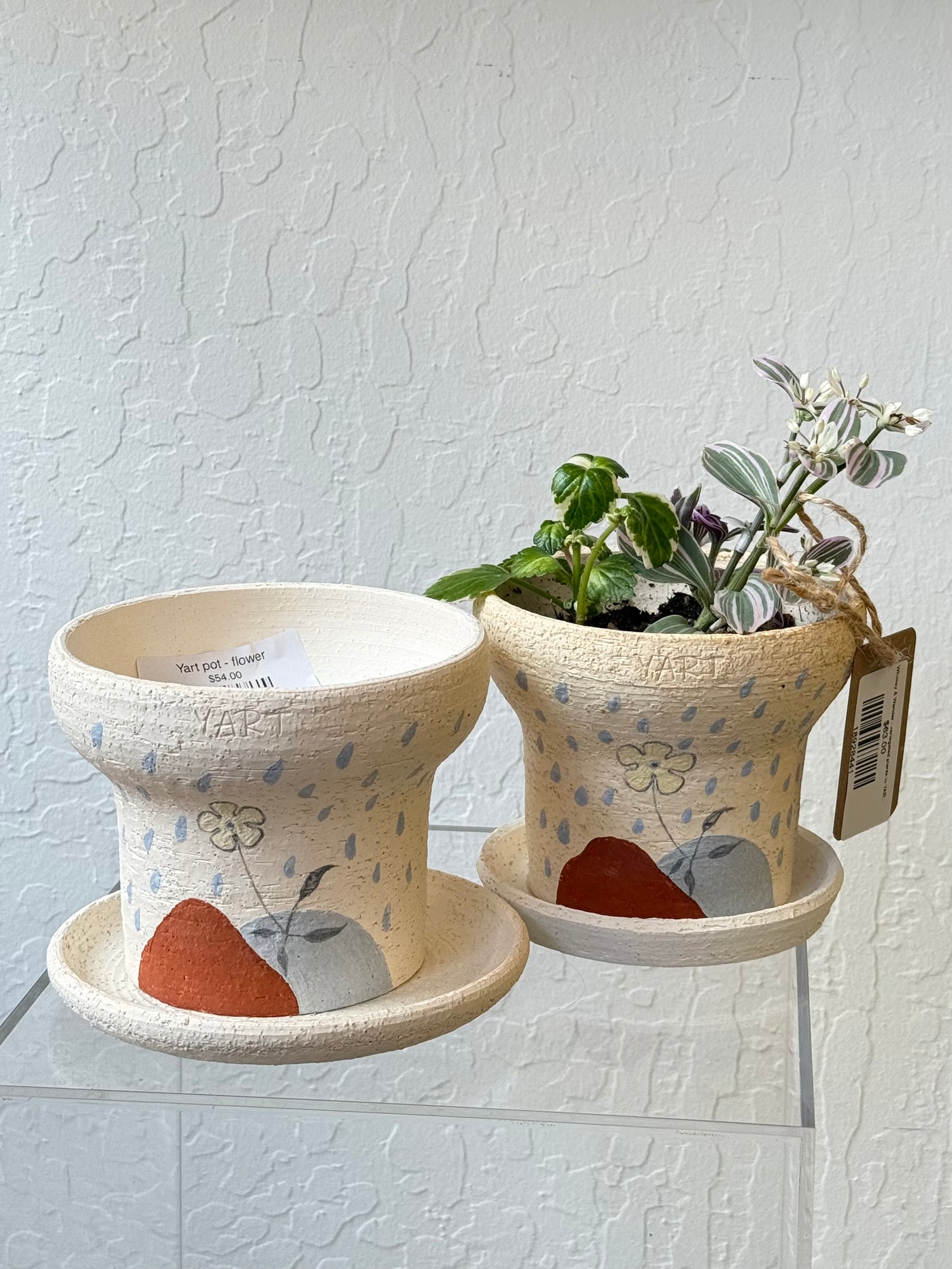 Yart pot - flower