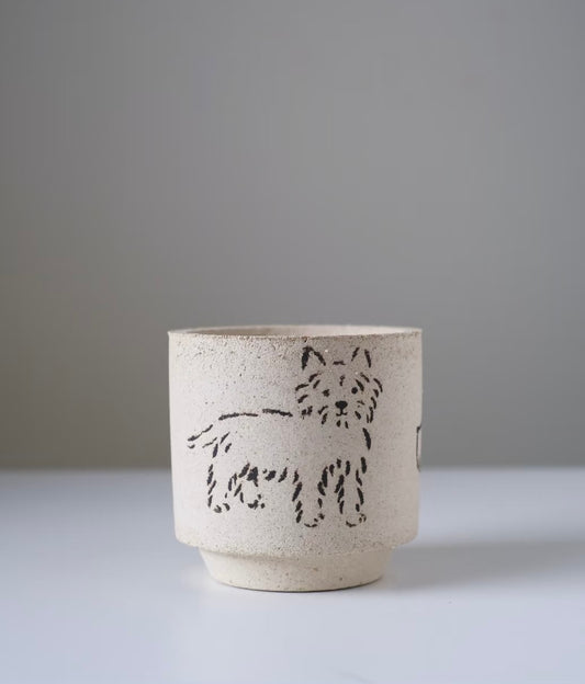 Fluffy - mini pot