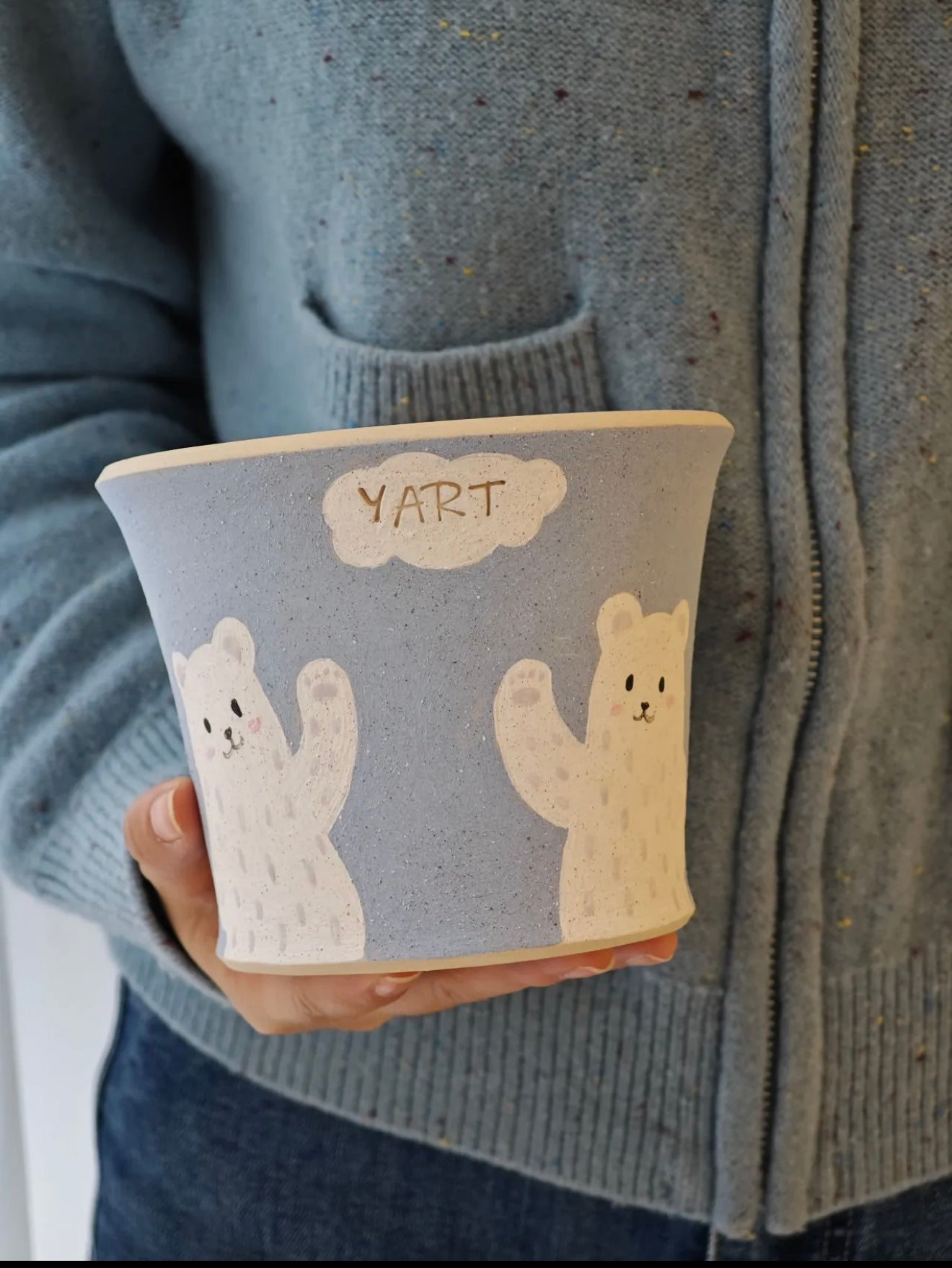 Yart pot - bear