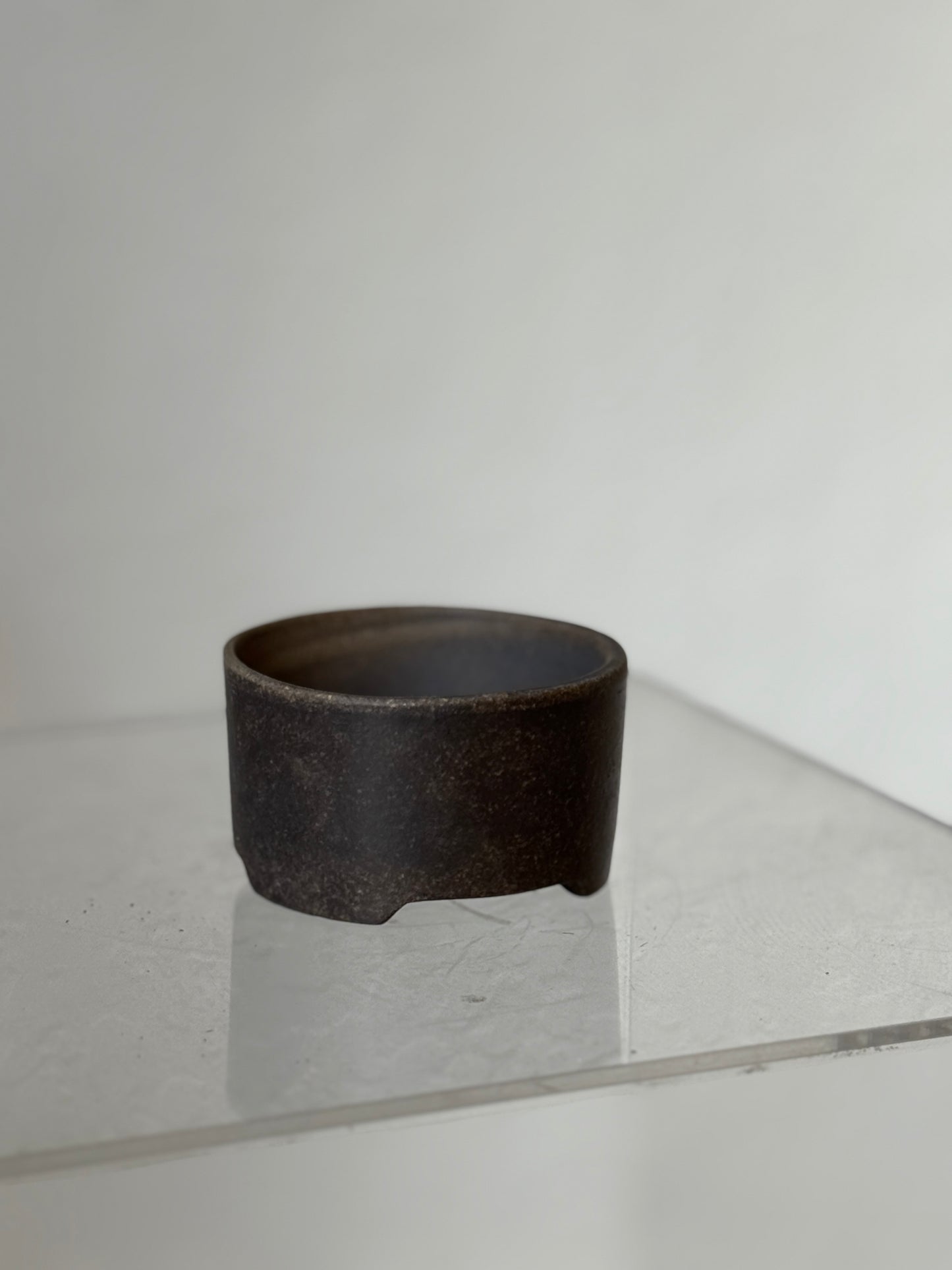 Handmade Zisha Clay Low Footed Mini Planter