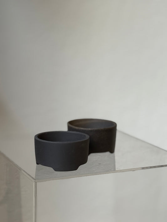 Handmade Zisha Clay Low Footed Mini Planter