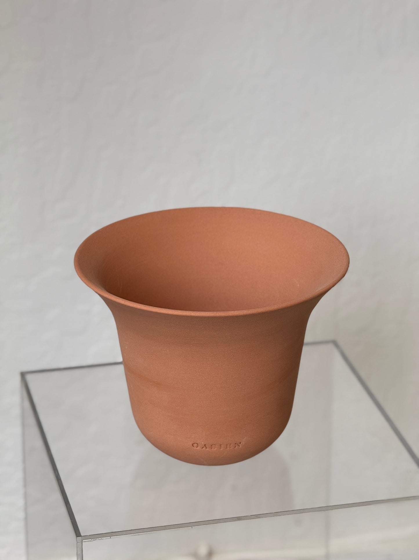 Poppy pot - orange & orange
