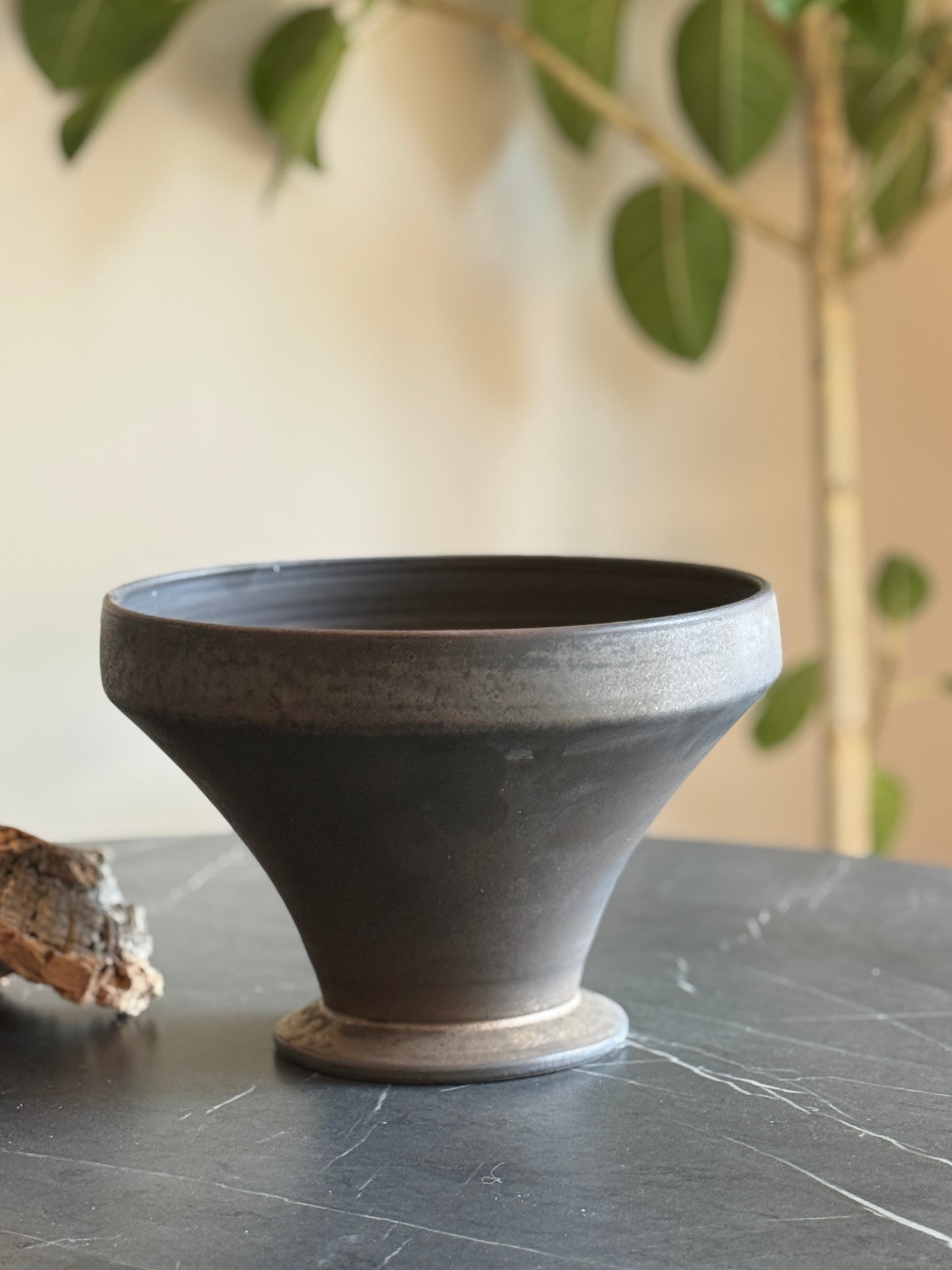 Obsidian Chalice Planter