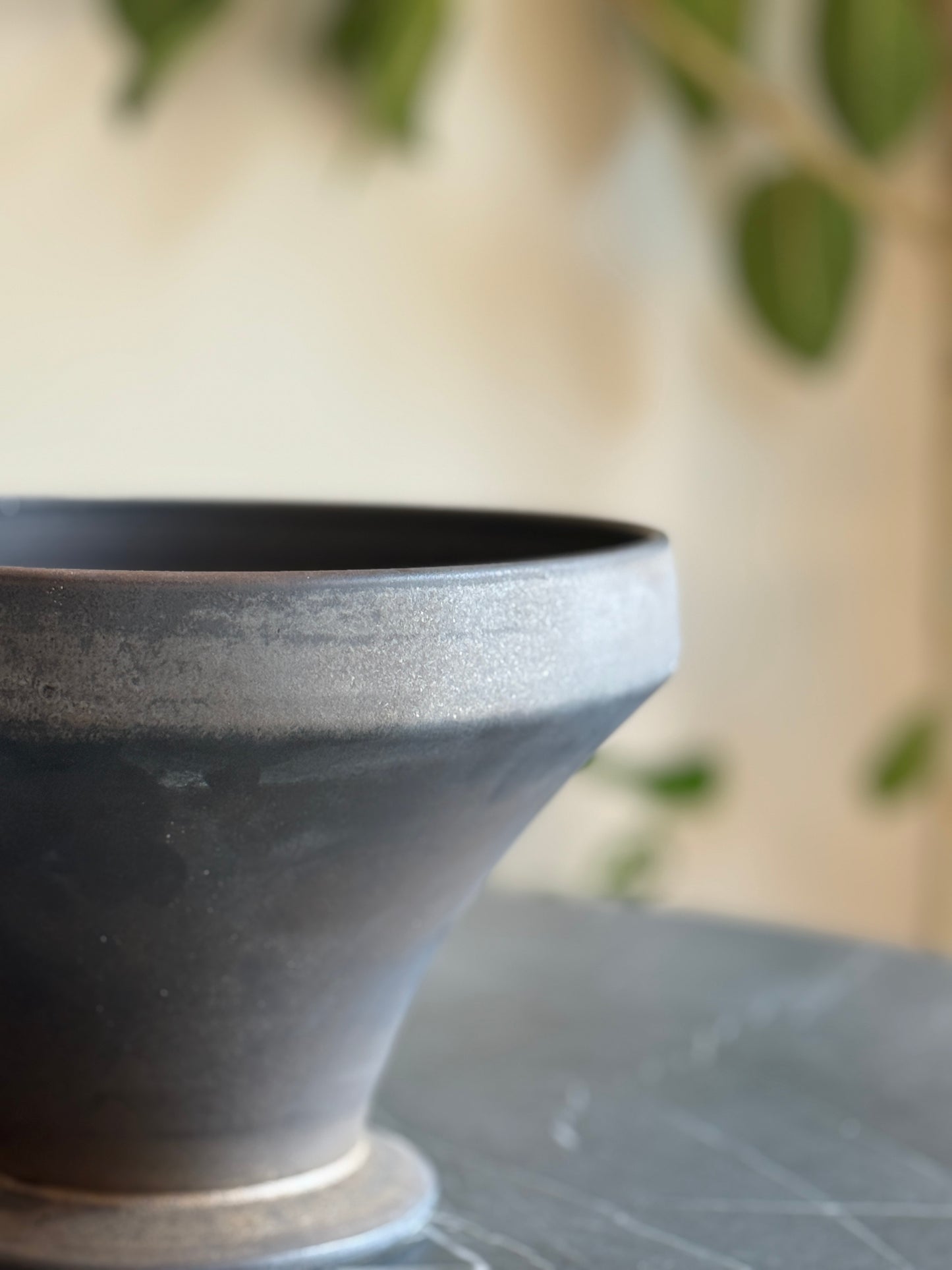 Obsidian Chalice Planter
