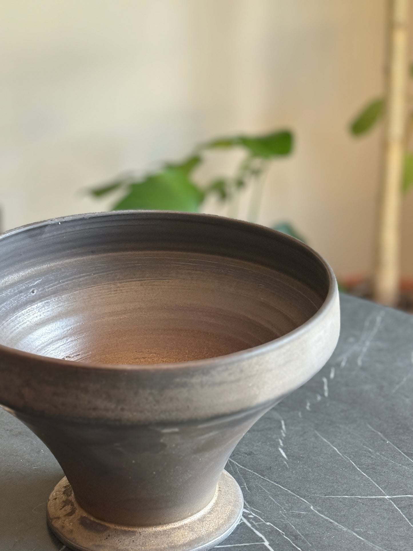 Obsidian Chalice Planter